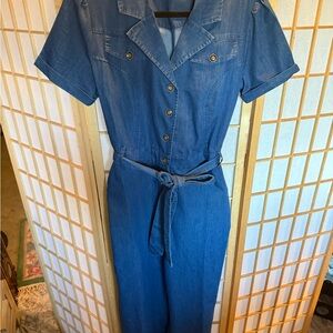Denim Blue Jumpsuit